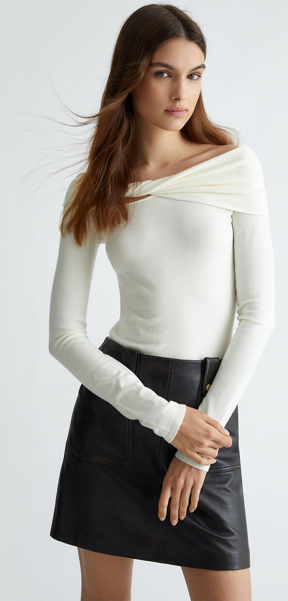 Liu Jo Body bianco con cut-out